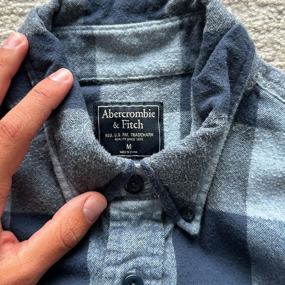 Abercrombie Flannel - Picture 2 of 3